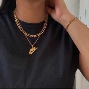 Unisex Nike Logo Necklace